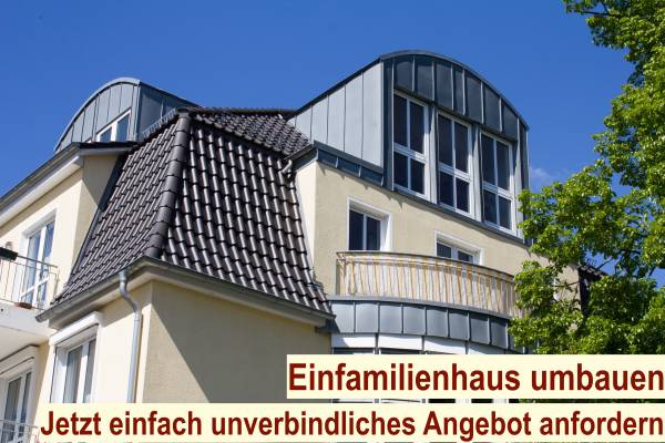 Einfamilienhaus umbauen Berlin - Haus sanieren