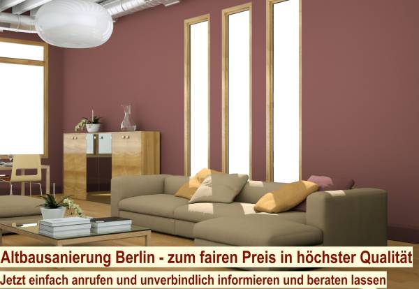 Energetische Sanierung Modernisierung Berlin - Sanierungsarbeiten Altbau Berlin