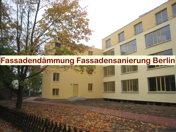 Energieeffizientes Bauen Berlin - Wärmedämmung Fassadensanierung