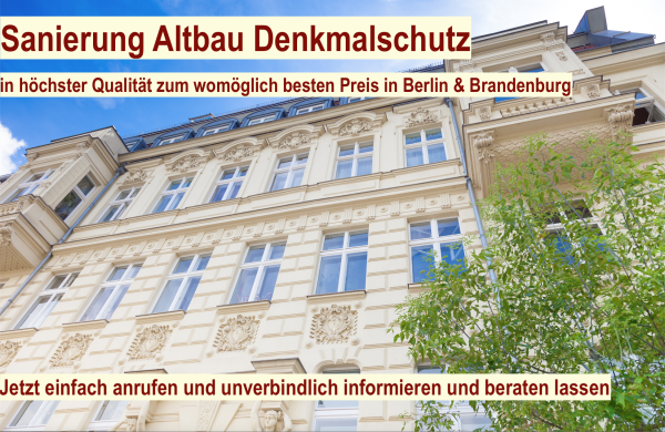 Sanierung Altbau Mehrfamilienhaus Berlin