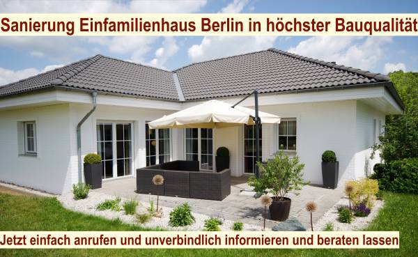 Sanierung Einfamilienhaus Berlin